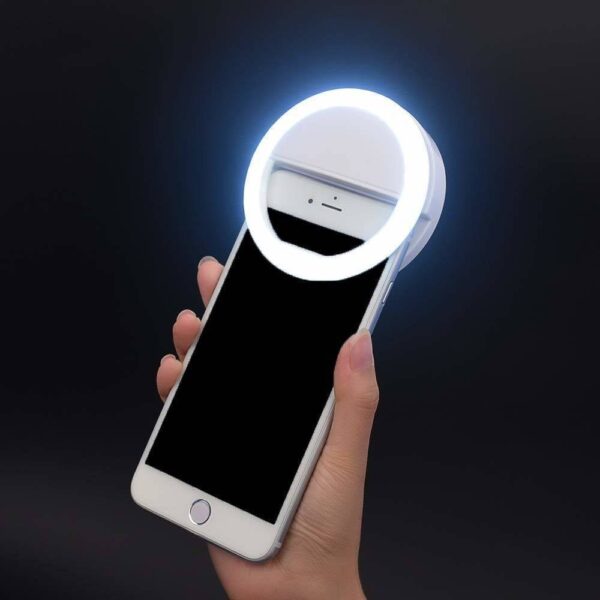 Selfie ring light with 4 mode