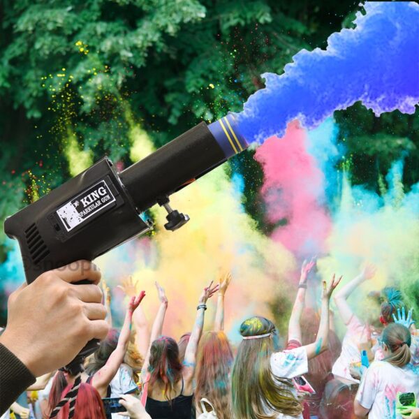 Holi colour full Pyro Artificial gun with 1 Holi Pyro